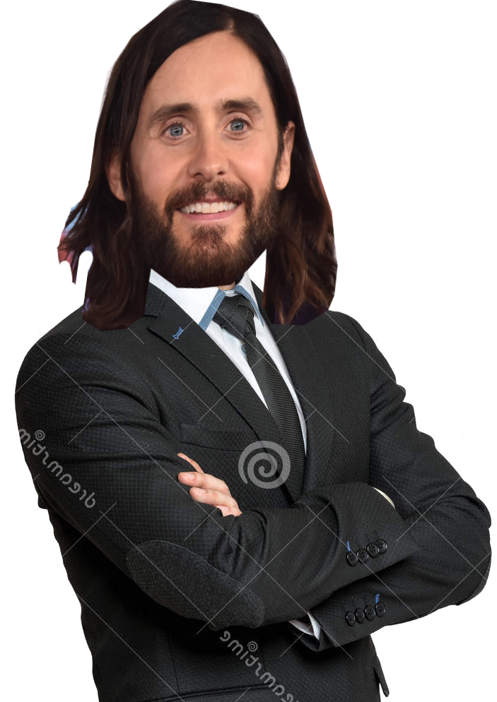 Jared Leto from stock images